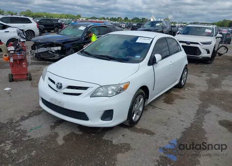 2011 Toyota Corolla Le from USA, damaged, VIN 2T1BU4EE0BC640761